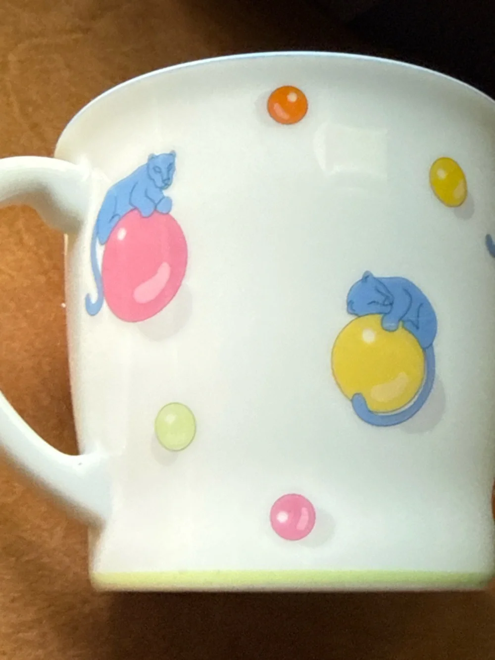 Cartier LES MAISON DES ENFANTS Two handed Mug Children's Cup made in France